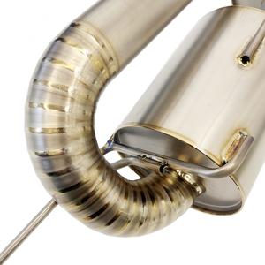 Sistema di scarico in titanio ad alte prestazioni di flusso da 2.36 pollici con morsetto compatibile con Lotus Elise Exige S2 05-11 - Product Image 6