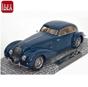 OEM kustom skala 1:24 model mobil antik mainan diecast model tarik belakang pabrik