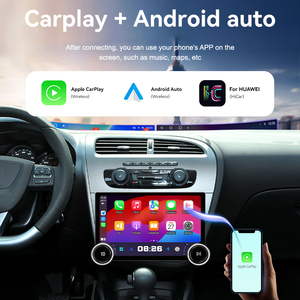 Autoradio Foforfor 11.5'' Android 15 2K QLED Touch Screen con Navigatore GPS per Seat Leon 2005-2012 con Carplay e Android <span class=keywords><strong>Auto</strong></span> - Product Image 3