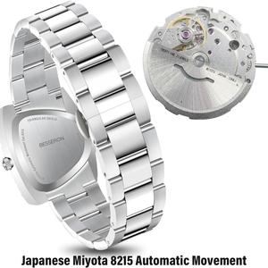 Triangle Dial <b>Watch</b> <b>Mechanical</b> Self-Winding Movement Luminous Waterproof Stainless Steel Wrist Automatic <b>Watches</b> <b>for</b> <b>Men</b> - Product Image 6