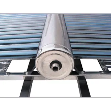 solar collector two side tubes solar water heater