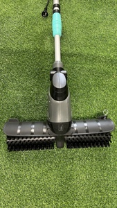 300W Electric Synthetic <strong>Artificial</strong> <strong>Grass</strong> Cleaner Lawn Turf Sweeper Broom <strong>Rake</strong> Yard Power Brush Machine for <strong>Artificial</strong> <strong>Grass</strong> - Product Image 6