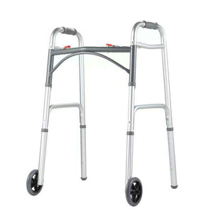 Foxconn <b>Walker</b> <b>Rollator</b> Aluminum Alloy 5 Inch Wheels 130kg Load Capacity For Elderly Mobility Aid - Product Image 3