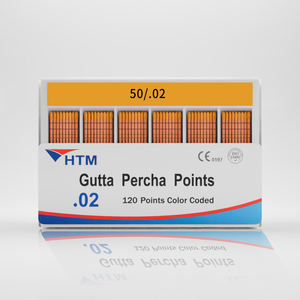 HTM Aksesori peralatan instrumen gigi ISO, produk Dental Label pribadi titik <span class=keywords><strong>Gutta</strong></span> <span class=keywords><strong>Percha</strong></span> bahan dokter gigi - Product Image 1