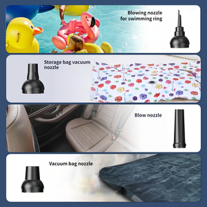 Süper Güçlü Turbo Fanlı El Tipi Mini Hava Üfleyici 3 Vitesli Elektrikli Kablosuz BLDC Motor 100.000rpm 120W Alüminyum 5000mAh Küçük Hava Üfleyici - Product Image 6