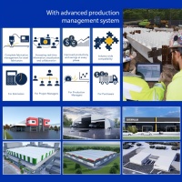 Almacén de Estructura de Acero Industrial para Almacenamiento de Maquinaria Pesada y Operaciones Logísticas a Gran Escala con Certificado CE CWB