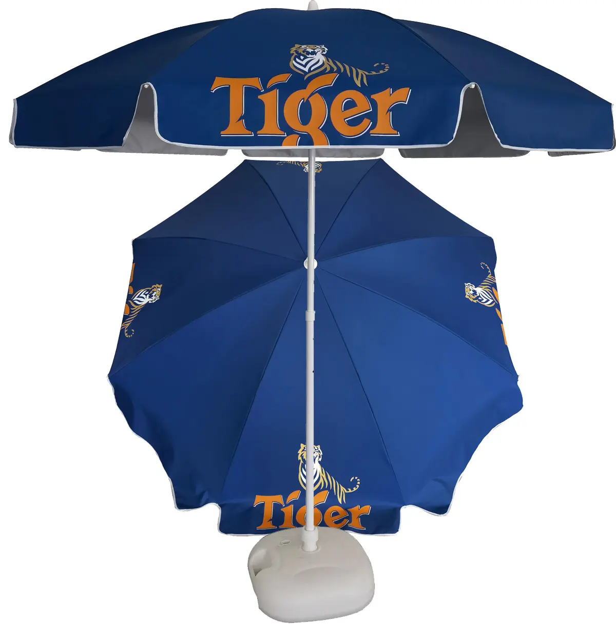 Tiger Bier Outdoor Strand Paraplu Voor Zuidoost-azi Ë