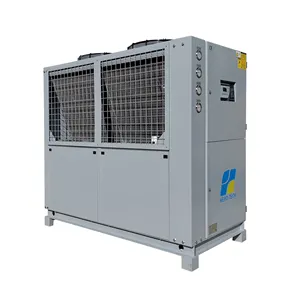 New Design Gray industrial water chiller 65KW 20TON air cooled chiller equipment