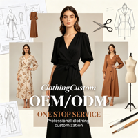 Robe midi noire élégante pour femme, design personnalisé, col en V, manches bouffantes, taille ceinturée, en mousseline fluide, robe décontractée pour femme