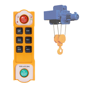 รถยก QZJX-6S 6ปุ่มแบบใหม่และปรับปรุงความเร็วรถยกอุตสาหกรรมวิทยุควบคุมระยะไกล