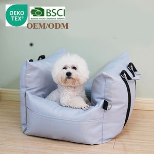 Cama de Lujo Rectangular para Mascotas, para Todo el Año, Portátil, para Asiento de Coche, Transpirable, con Diseño Sólido, Extraíble y Lavable, para Viajes - Product Image 1
