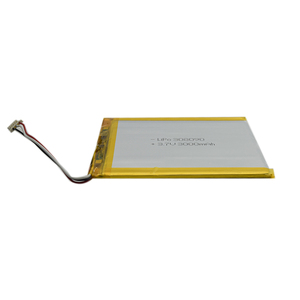 3mm thick lipo 3,7 v 308090, 3000mah lithium polymer batteries - Product Image 5