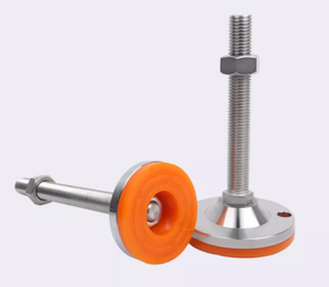 Kim loại san lấp mặt bằng chân đồ nội thất chống trượt cơ sở kim loại chân bàn - Product Image 1