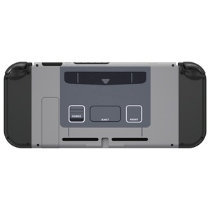 EXtremeRate Customized Backplate Cover Bottom Case Back Rear Housing Shell With Kick <b>Stand</b> for Nintendo <b>Switch</b> Console - Product Image 2