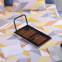 Économisez de l'espace Bureau debout pliable Ordinateur portable Petit-déjeuner pliant dans la table de lit