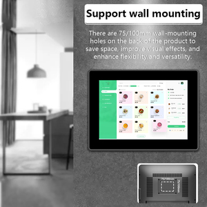 17 inch Windows Android Máy tính để bàn điện tử tiền mặt đăng ký <span class=keywords><strong>POS</strong></span> thiết bị đầu cuối tất cả trong một <span class=keywords><strong>POS</strong></span> Sale-HP-P1701 Hỗ trợ tường gắn - Product Image 3