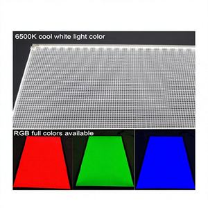 Panneau LED rétroéclairé format A4, nouveau design, avec onduleur, lumière blanche/RGB pour publicité/bureau/ordinateur, Finegreen - Product Image 1