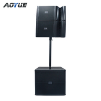Subwoofers passifs professionnels V918 de 18 pouces en néodyme pour scène extérieure avec amplificateur
