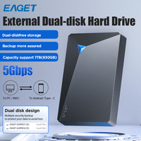 EAGET G20pro-6 Grosir HDD untuk Kantor Hard Disk 1TB Portabel Eksternal untuk Laptop Desktop Hard Disk Drive HDD