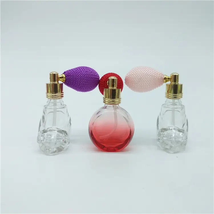 7ml high heeled shoes bulb atomizer glass spray perfume bottle