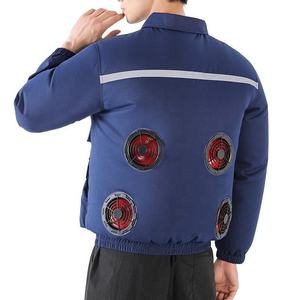 Vêtements de <span class=keywords><strong>travail</strong></span> climatisés pour chantier d'été – Protection contre la chaleur pour hommes et femmes – Tenue de sécurité anti-stroke thermique pour l'extérieur - Product Image 4