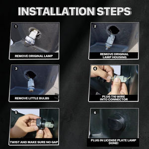 Thiết Kế Mới LED Màu Xanh Giấy Phép Tấm Ánh Sáng Cho Ford F150 F250 F350 <span class=keywords><strong>F450</strong></span> Siêu Nhiệm Vụ Ranger Bronco Explorer Cáp Đuôi Số Đèn - Product Image 4