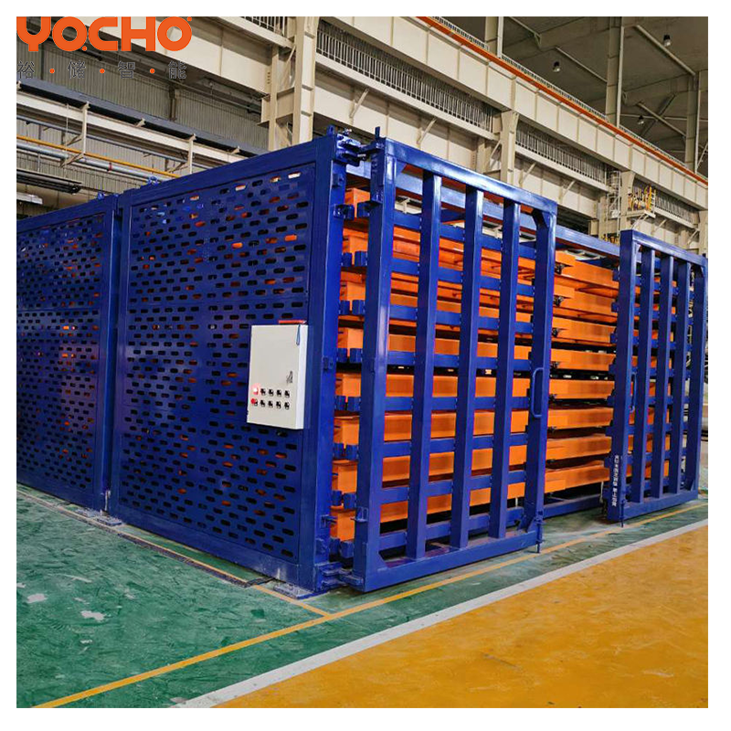Heavy Duty Roll Out Sheet Metal Storage Rack for Laser Cutting and ...