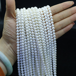 Dây ngọc trai nước ngọt tự nhiên tròn, kích thước 1.8-13mm, bán buôn Xulin, dùng làm vòng cổ, trang sức tự làm - Product Image 4