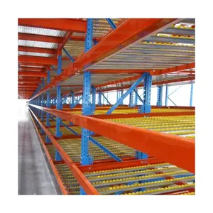 Customized Fluent Steel Storage Racking Special Pulley Shelving Fifo Shelf For Sale