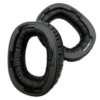 Coussinets d'oreille de remplacement pour casque Marshall Monitor III ANC, avec matériau doux et respirant en cuir protéiné