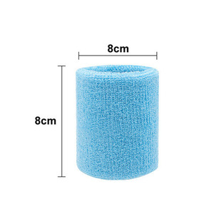 عالية الجودة شعار مخصص تنس الرياضة التدريب عصابات المعصم الملونة قبضة الجافة تثبيط عصابات العرق - Product Image 3