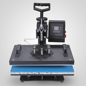 Presse à transfert thermique manuelle 8-en-1 avec plateau plat, nouvelle imprimante portable pour t-shirts - Product Image 1
