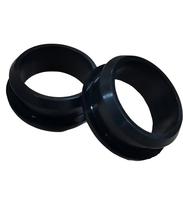 Al por mayor: Anillas y tapones de goma de silicona en forma de T, protectores de cables, tapas de goma de tamaño personalizado, negras antideslizantes