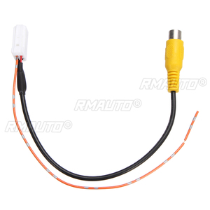 Conector Macho de 4 Pines, Cable Adaptador de Entrada RCA para Cámara de Reversa de Radio, para Toyota - Product Image 3