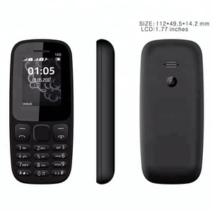 Téléphone portable de haute qualité et abordable, débloqué, double <span class=keywords><strong>SIM</strong></span>, écran TFT 1,77 pouce, radio FM, design barre, clavier, livraison rapide, langues espagnole/allemande - Product Image 1