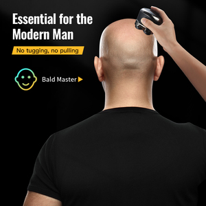 Afeitadora de 5 cabezales con cuchilla magnética, recortadora de barba recargable, impermeable, mini afeitadora de viaje, nuevo diseño con atracción magnética - Product Image 4