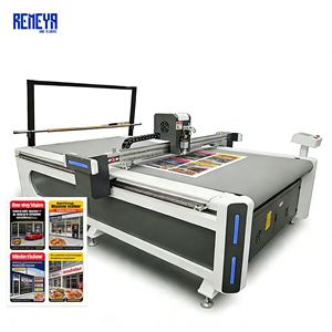 เครื่องตัดกระดาษแบบตั้งโต๊ะ REMEYA ถอดประกอบได้ ใช้งานง่าย อุปกรณ์ขนาดเล็กสำหรับตัดแผ่นโลหะและวัสดุโฆษณา - Product Image 1