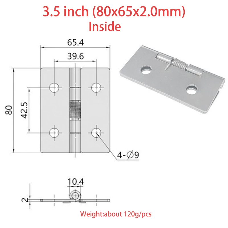 À l'intérieur-3.5 inch (épaisseur 3.0mm)