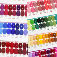 Kit de vernis à ongles en gel UV 120 & 100 couleurs/sets, prix de gros, collection automne-hiver, vernis à ongles en gel UV professionnel, logo personnalisé