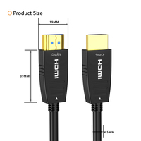 8K AOC fibra óptica HDMI 2,1 Cable 8K 60Hz 4K 120Hz HDCP 2,3 2,2 48Gbps Ultra alta velocidad Compatible con HDTV PC RTX4090