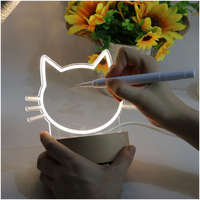 Nouvelles Idées De Produits 2024 Tableau De Notes Creative Led Night Light Usb Message Bo 3d Night Light Gift Set articles