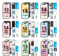 Fournisseur en gros – Assemblage OLED souple facile à installer pour iPhone 12 13 14 15 16 17 Pro Max Plus 16E 17E avec IC portable intégré