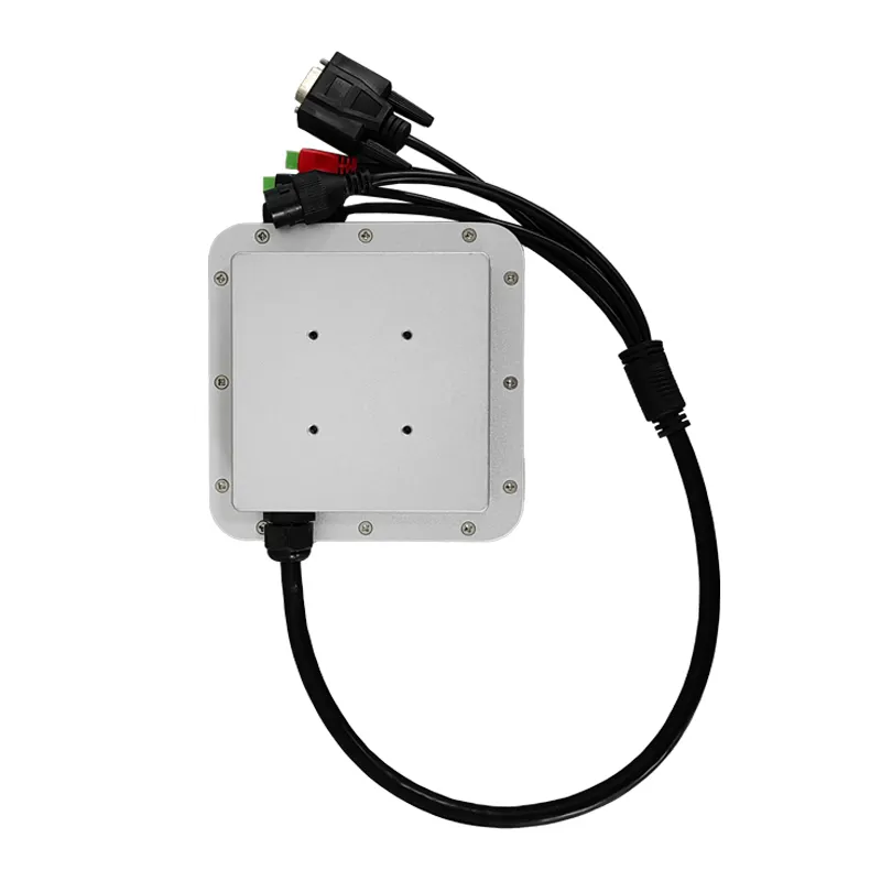 Lector RFID integrado, en el interior E710 Impinj, antena de polarización circular 4dBic en el interior, para gestión de vehículos/puerta RFID