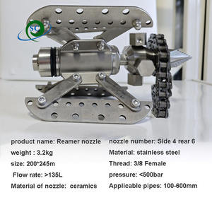 CS pipa saluran pipa pembuangan, tekanan tinggi 5000psi mulut pipa pembuangan <span class=keywords><strong>3</strong></span>/8 stainless steel keramik akar pemotong nozel - Product Image 6