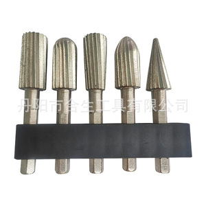 Juego de 5 limas rotatorias cónicas para tallado, pulido y acabado de madera - Product Image 5