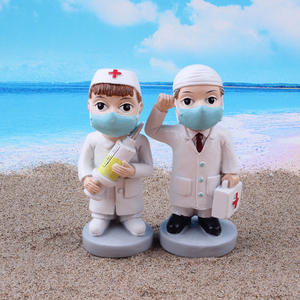 Quyingqiu seri karakter sakit dokter orang dengan model diagnosis dan peralatan perawatan meja fungsional - Product Image 2