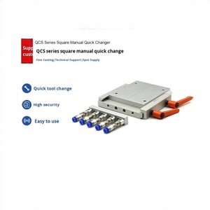 Dispositivo de cambio rápido manual de acero inoxidable para robot con actuador de interruptor rápido cuadrado - Product Image 5