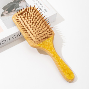 Nuevo parche de ácido acético HONEY, cojín de aire de bambú Natural, peine de masaje, peine antidesprendimiento de pelo liso - Product Image 5