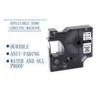 Cartouche d'étiquettes adhésives standard compatibles DYMO 18051 18052 Series Printer 6MM 9MM 12MM 19MM Multi Color Label Cassette