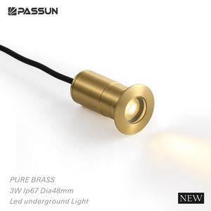 <span class=keywords><strong>Spot</strong></span> encastré de plafond en laiton pur pour extérieur, étanche IP67, <span class=keywords><strong>220V</strong></span>/12V/24V - Product Image 5